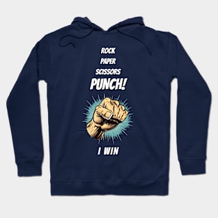 Rock Paper Scissors Punch! Hoodie